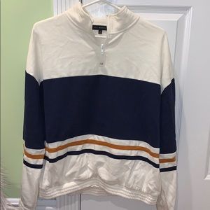 LA Hearts Quarter Zip, Size Medium